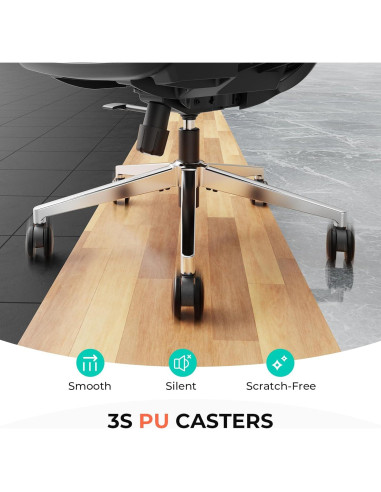 Silla de Oficina Ergonómica CAPOT con Respaldo Alto y Ajustes