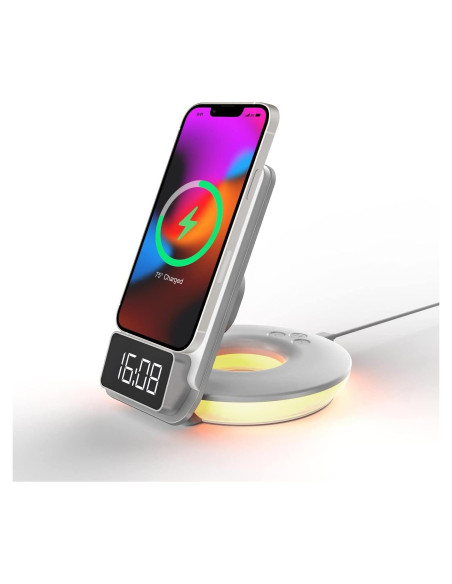 Lámpara de Mesa RexingUSA con Cargador Inalámbrico 15W