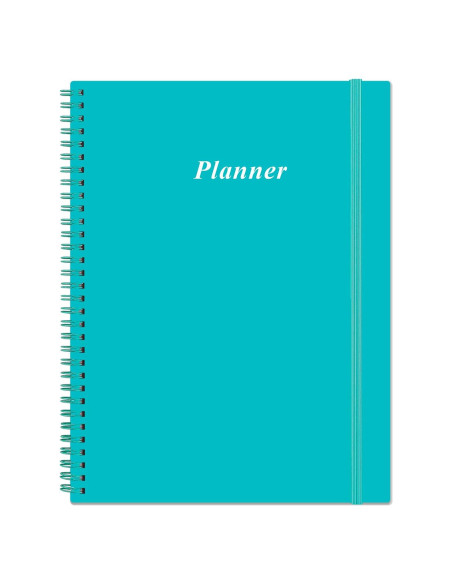 Planificador Sin Fecha Heveboik A4 Verde Azulado 80 Hojas