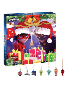 Calendario de Adviento Kwami Miraculous - 24 Días de Juguetes