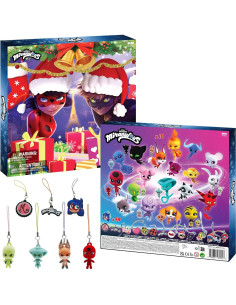 Calendario de Adviento Kwami Miraculous - 24 Días de Juguetes 2