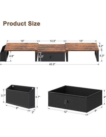 Soporte Doble para Monitor LAND-VOI 2 Pantallas 27" Ajustable