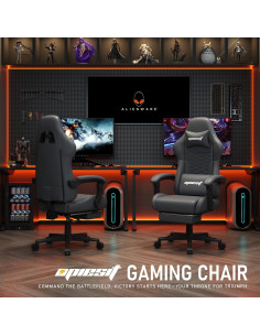 Silla de Juego Ergonomica Opiesit 300 con Reposapiés y Soporte Lumbar 2