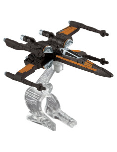 Nave Espacial Hot Wheels Star Wars Starfighter Naranja 15.88 cm