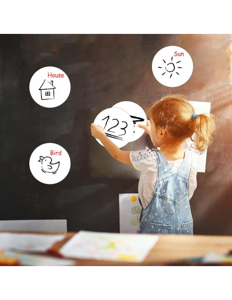 Etiquetas de Borrado en Seco Reutilizables SVNOOC 12.7 cm Etiquetas de Borrado en Seco Reutilizables SVNOOC 12.7 cm