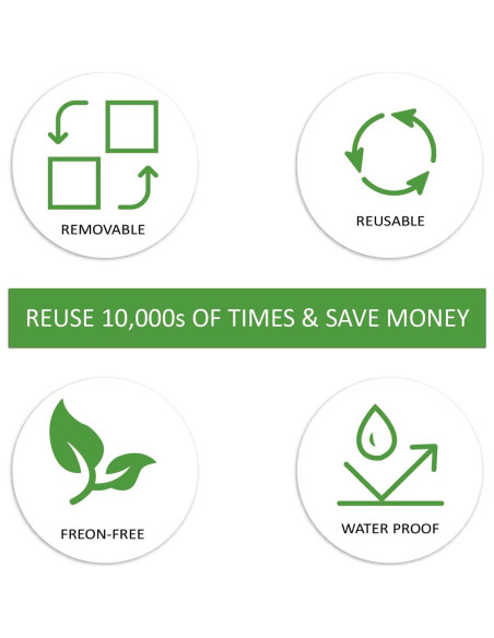 Etiquetas de Borrado en Seco Reutilizables SVNOOC 12.7 cm Etiquetas de Borrado en Seco Reutilizables SVNOOC 12.7 cm