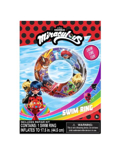 Anillo de natación inflable Miraculous Ladybug 44.5 cm