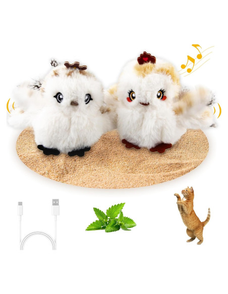 Juguete Interactivo para Gatos GiGwi Príncipe y Princesa Catnip