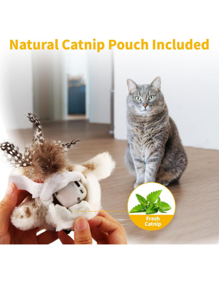 Juguete Interactivo para Gatos GiGwi Príncipe y Princesa Catnip