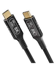 Cable USB C a USB C 30.48cm 40Gbps 240W 8K Thunderbolt 4
