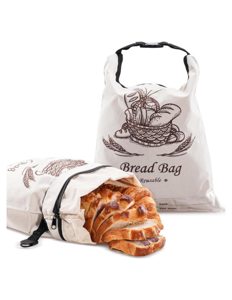 Bolsas de Pan de Cera de Abeja Puricon 2 Unidades 31.5x42 cm