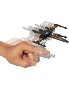 Nave Espacial Hot Wheels Star Wars Starfighter Naranja 15.88 cm 2