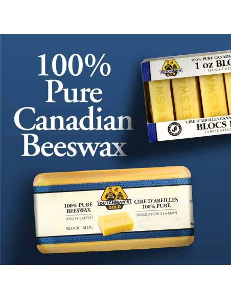 Cera de Abeja Pura Dutchman's Gold 454 g - Natural y Cosmética