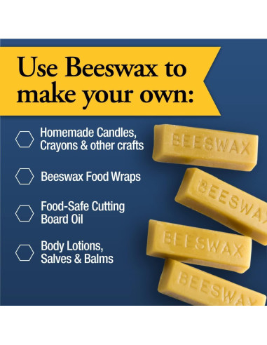 Cera de Abeja Pura Dutchman's Gold 454 g - Natural y Cosmética