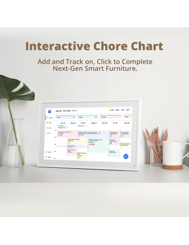 Calendario Digital 15.6" Dragon Touch - Pantalla Táctil FHD
