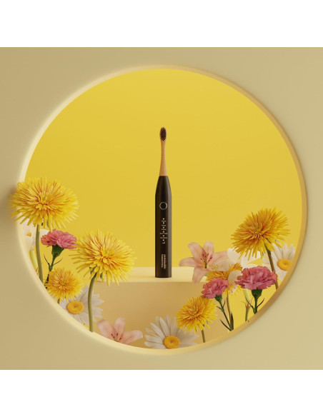 Cepillo de Dientes Eléctrico Zen Bamboo Inalámbrico Recargable