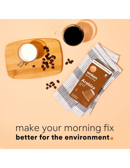 Cápsulas Compostables Woken para Nespresso - 60 Cáp. Espresso Italiano