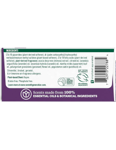 Hojas Suavizantes para Secadora Seventh Generation Lavanda 80 Unidades 2