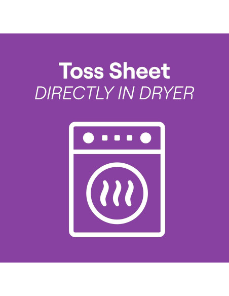 Hojas Suavizantes para Secadora Seventh Generation Lavanda 80 Unidades