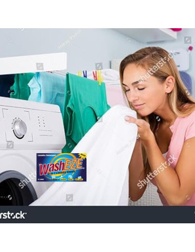 Hojas de detergente 3 en 1 WashEZE - 20 cargas aroma fresco