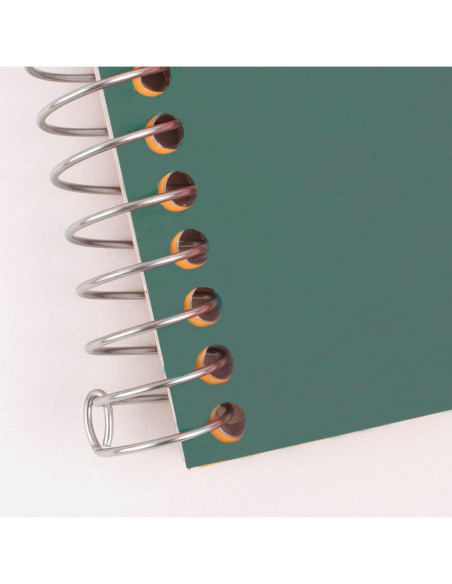 Cuaderno Personal Five Star 1 Asignatura 100 Hojas Verde