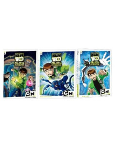 Ben 10 Fuerza Alienígena Volumen 1-3 en DVD Nuevo