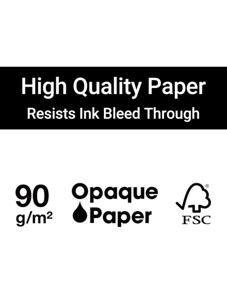 Cuaderno Espiral Miquel Rius 28x21.6 cm Rayado 80 Hojas