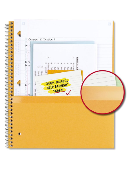 Cuaderno Espiral Five Star 3 Asignaturas 150 Hojas Azul