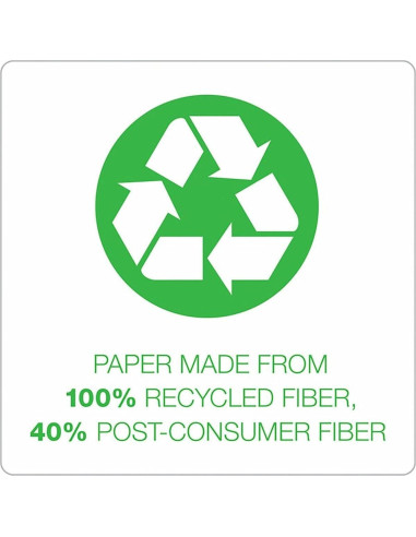 Bloc de Notas Reciclado TOPS 74830 Legal 5x8 cm 12 Paquetes