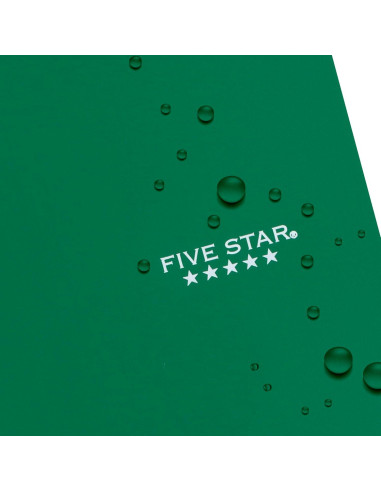 Cuaderno Espiral Five Star 3 Materias 150 Hojas Verde