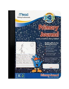 Diario Primario Mead 09956 19.1x24.8cm Azul Regulada 2