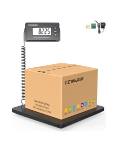Báscula Postal CCWEIGH 200kg x 28g Ultradelgada ABS