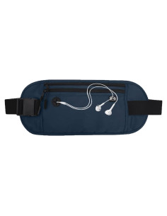 Cinturón de Dinero de Viaje PreciousU RFID Azul Oscuro