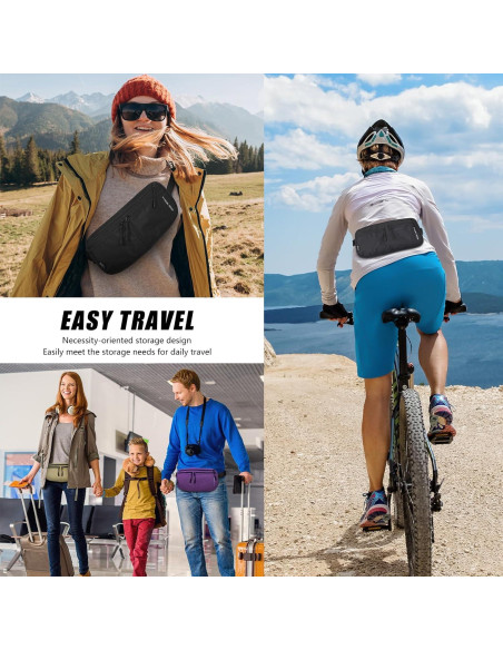 Portapasaporte de Viaje P TRAVEL - Funda RFID Ajustable Negra Portapasaporte de Viaje P TRAVEL - Funda RFID Ajustable Negra