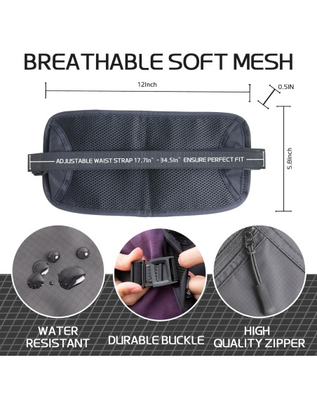 Portapasaporte de Viaje P TRAVEL - Funda RFID Ajustable Negra Portapasaporte de Viaje P TRAVEL - Funda RFID Ajustable Negra