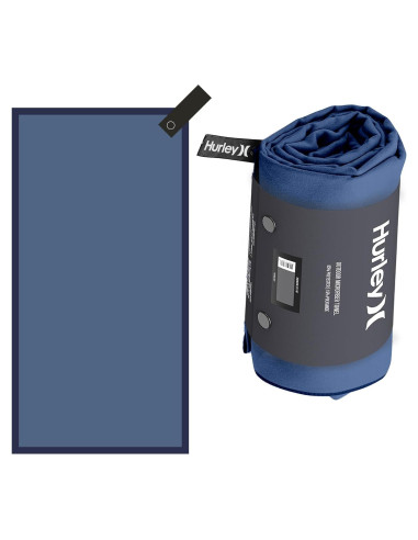 Toalla de Microfibra Hurley 40x72 cm Secado Rápido Azufre/Oro