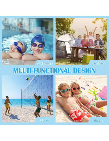 Toalla de Playa MelonBoat Grande Tiburón Azul 160x80 cm