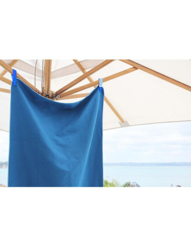 Toalla Super Maneuver XL Marino Microfibra Suede Secado Rápido