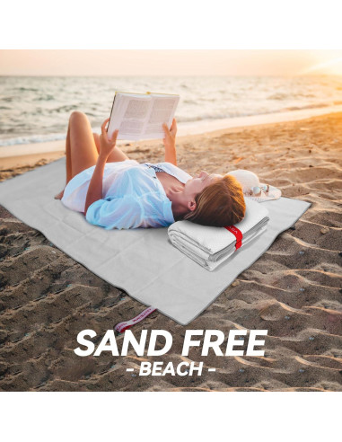 Toalla de Playa Muztaga Microfibra 152x76 cm Secado Rápido