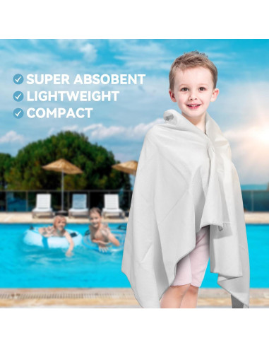 Toalla de Playa Muztaga Microfibra 152x76 cm Secado Rápido