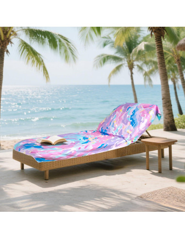 Juego de 2 Toallas de Playa Vimorco Microfibra 183x81cm Secado Rápido