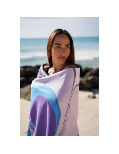 Toalla de Playa Microfibra Quintaelios 160x89 cm Secado Rápido 2