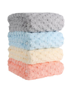 Toallas de Baño de Microfibra Meishiqi 4-Pack 70x140cm Secado Rápido