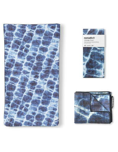 Toalla de Playa Ultraligera Nomadix 76x137 cm - Azul Agua