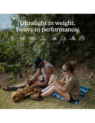 Toalla de Playa Ultraligera Nomadix 76x137 cm - Azul Agua