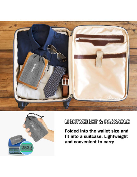 Mochila Plegable Ultra Ligera ZOMAKE 18L Gris Medio Mochila Plegable Ultra Ligera ZOMAKE 18L Gris Medio