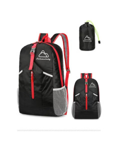 Mochila Plegable Impermeable 20L Lalamelody Negra