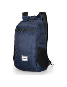 Mochila de Senderismo Plegable 15L Azul Oscuro Unisex