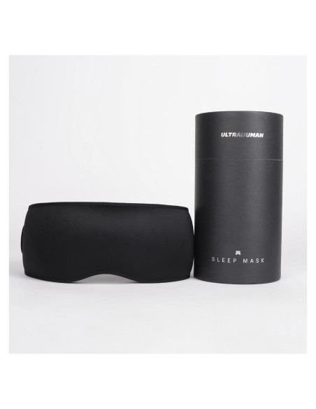 Máscara de Sueño Ultrahuman 3D con Bolsa de Viaje - 22x12 cm