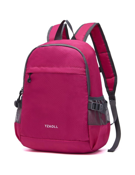 Mochila Plegable YZAOLL 20L Ligera Impermeable Rosa